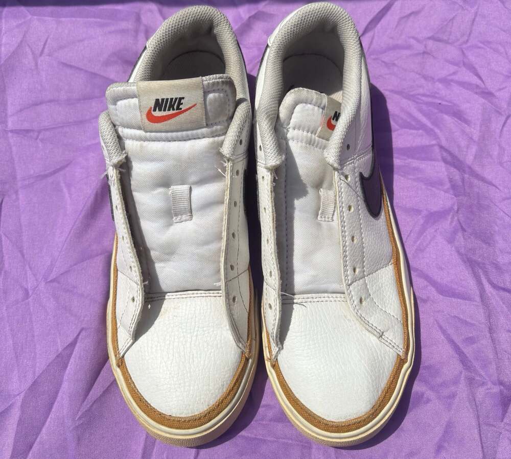Nike Court Legacy Low White Desert Ochre Sneakers CU4150-102